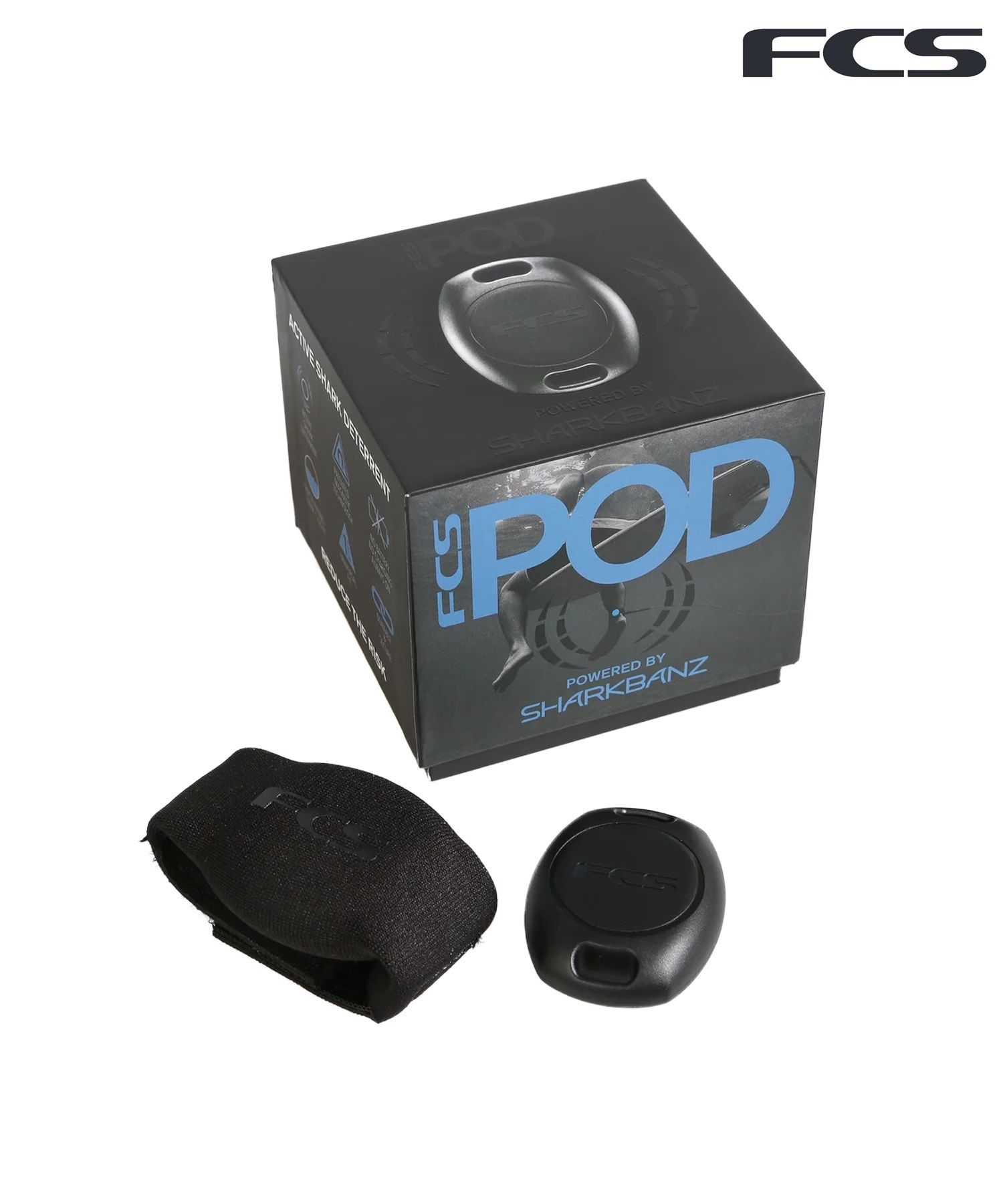 FCS POD X SHARKBANZ / シャークバンズ サメ避けバンド サメ対策 FCS POD x SHARKBANZ シャークバンズ