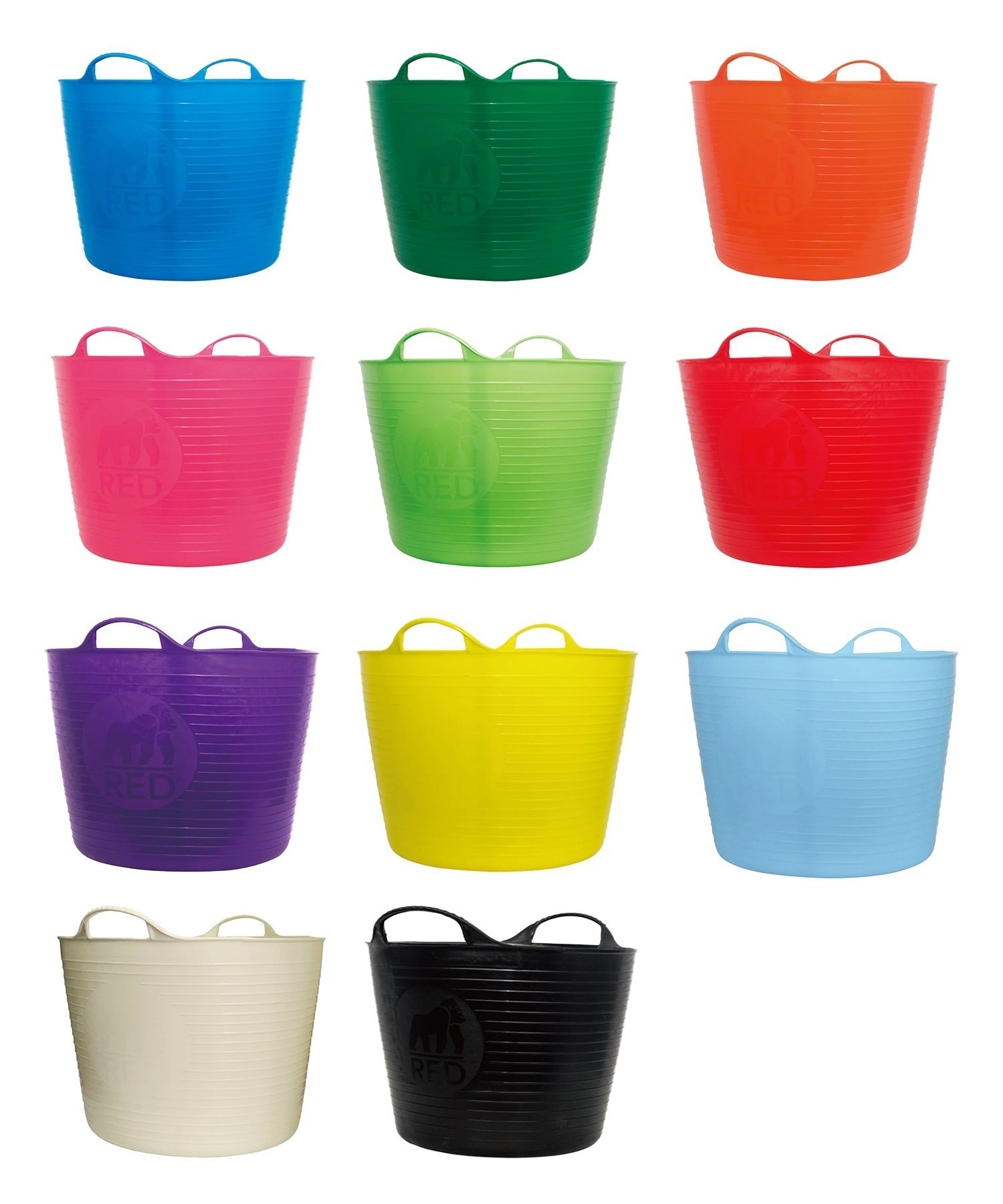 TUBTRUGS タブトラッグス FLEXIBLE BUCKET バケツ RED GORILLA サーフィン アウトドア ムラサキスポーツ(YELLOW-L)