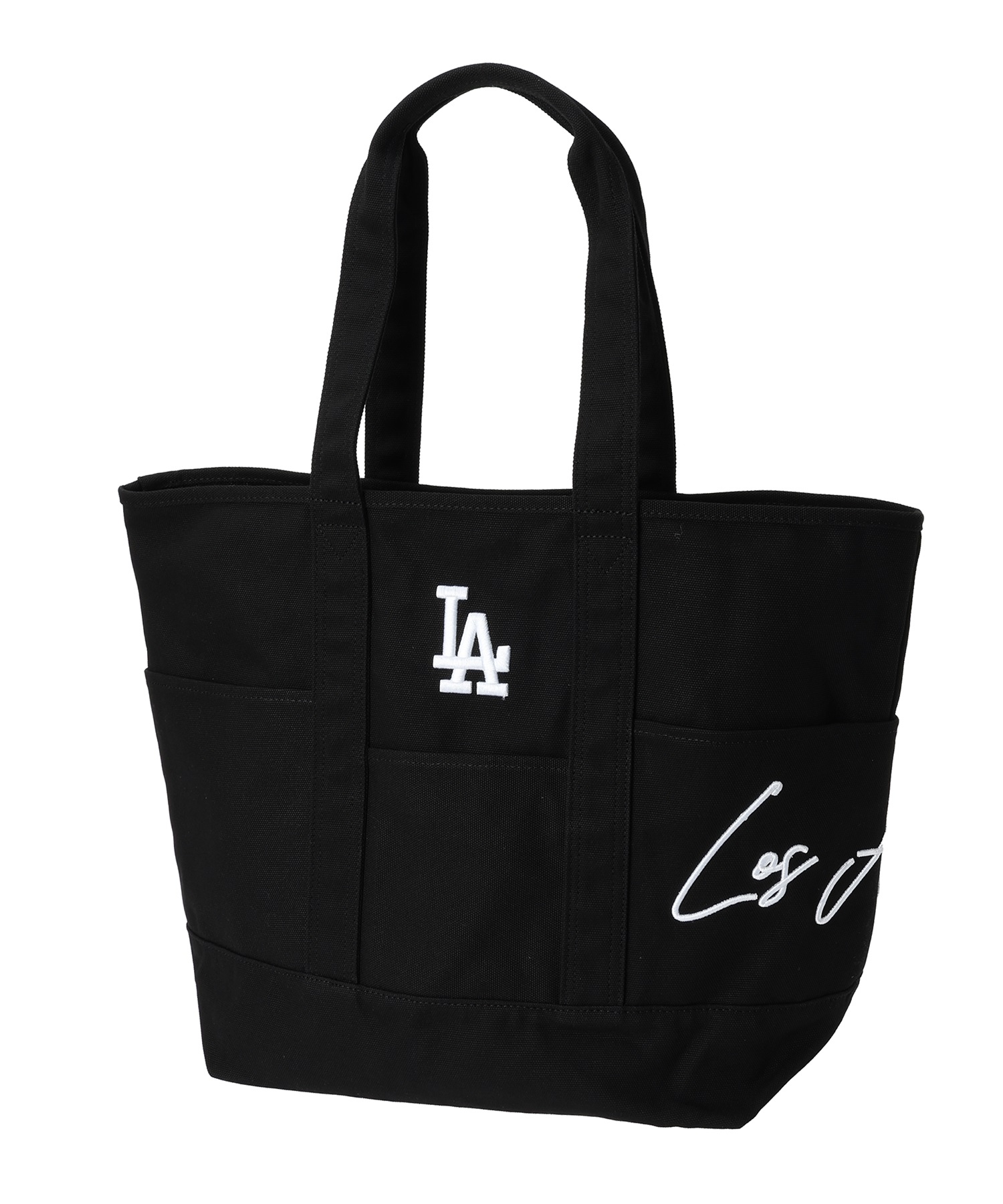 MLB/エムエルビー BIGトートロサンゼルス・ドジャース LA-TTB166 トートバッグ(BLACK-ONESIZE)