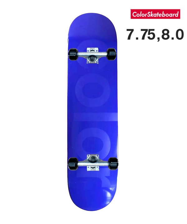 【店頭受取対象外】スケートボード コンプリートセット ColorSkateboard カラースケートボード COLOR COMPLETE BL オンラインストア限定   完成品 組み立て調整済み