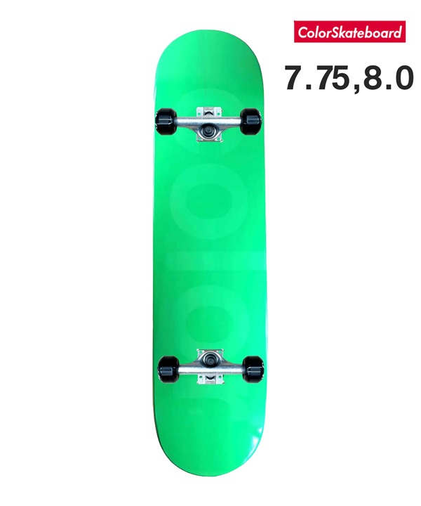 【店頭受取対象外】スケートボード コンプリートセット ColorSkateboard カラースケートボード COLOR COMPLETE GR オンラインストア限定   完成品 組み立て調整済み