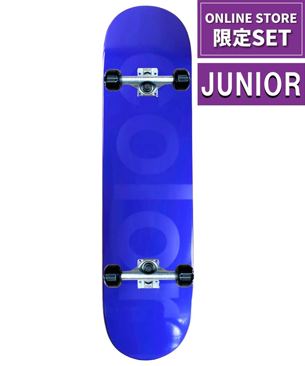 ジュニア スケートボード コンプリートセット ColorSkateboard カラースケートボード COMPLETE BL オンラインストア限定