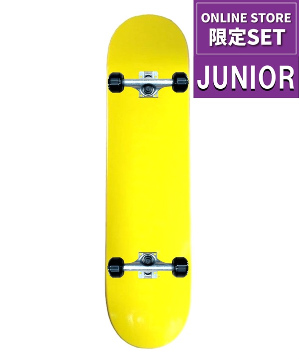 ジュニア スケートボード コンプリートセット ColorSkateboard カラースケートボード COMPLETE YE オンラインストア限定