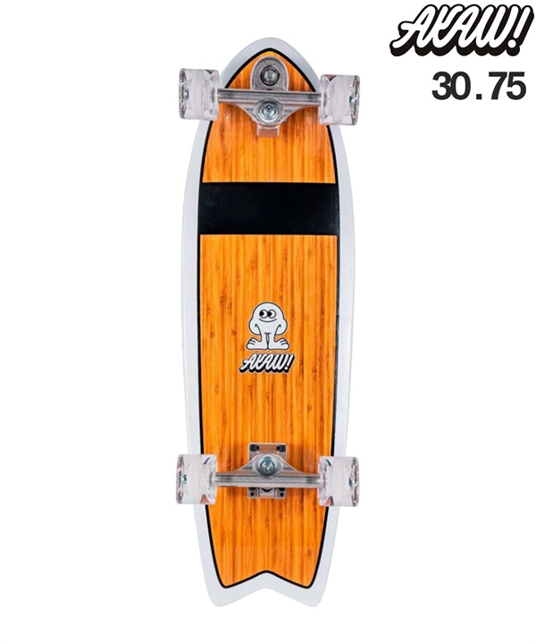 ロング スケートボード ランド スケート LAND SKATE ランスケ AKAW アカウ BARRACUDA 9.625inch KK J5