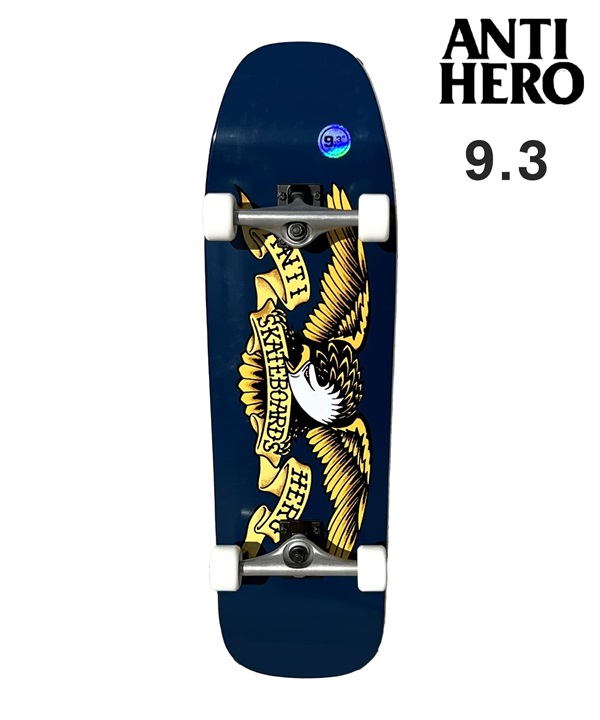 スケートボード コンプリートセット ANTIHERO アンチヒーロー CLASSIC EAGLE SHAPED 9.3inch  KK