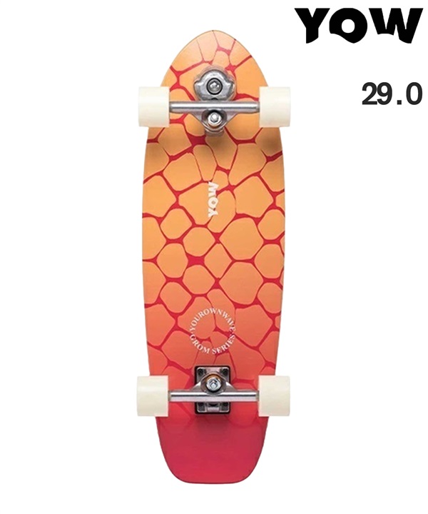 YOW ヤウ ロング スケートボード コンプリート 29.0inch GROM HOSSEGOR
