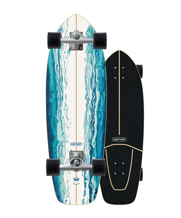 ロング スケートボード LANDスケート CARVER カーバー 47732062 CX RESIN 31inch KK J12
