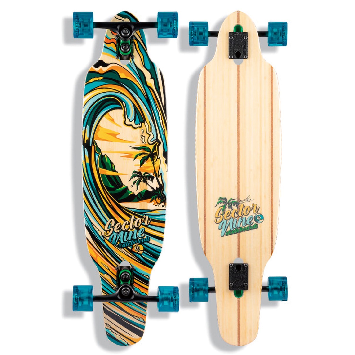 ロング スケートボード コンプリート SECTOR 9 セクターナイン STRIKER CANOPY 10003699(NULL-36)