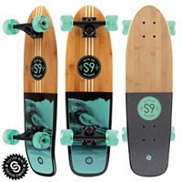 ロング スケートボード コンプリート SECTOR 9 セクターナイン BAMBOO SERIES B20AT03(BICOB-265)