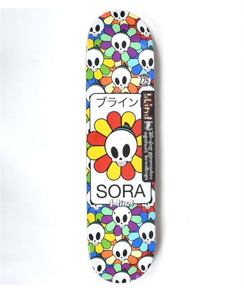 スケートボード デッキ BLIND ブラインド SORA REAPER BLOOM R7 7.75