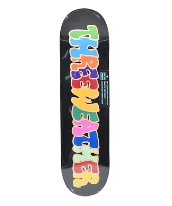スケートボード デッキ THREE WEATHER スリーウェザー TW TEAM DECK 8.0インチ