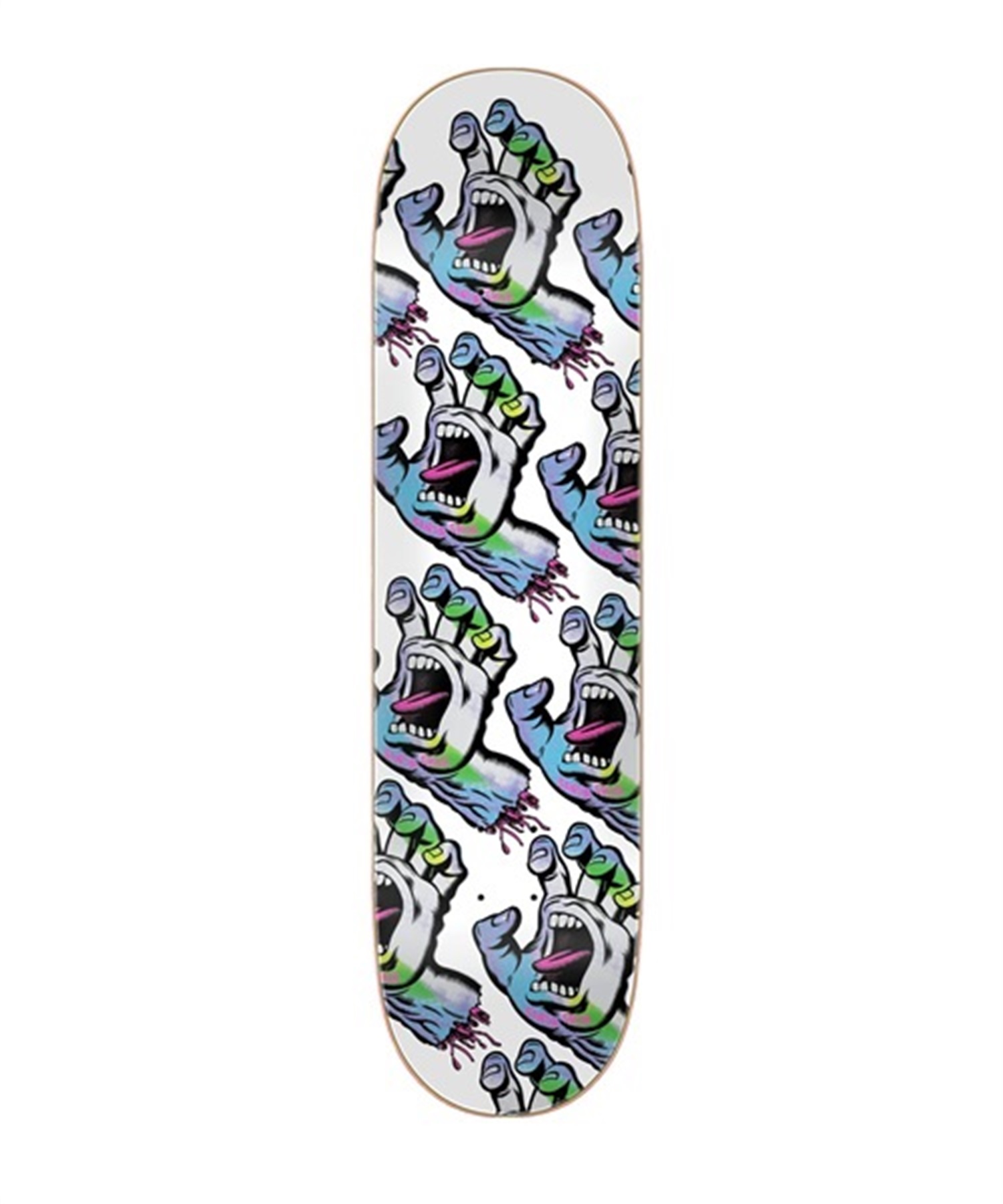 スケートボード デッキ SANTACRUZ サンタクルーズ HOLO SCREAMING HAND 
