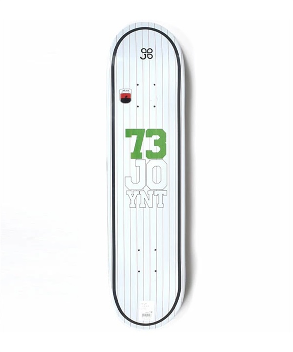 スケートボード デッキ JOYNT ジョイント MR UNIFORM WHITE 7.75inch ムラサキスポーツ限定