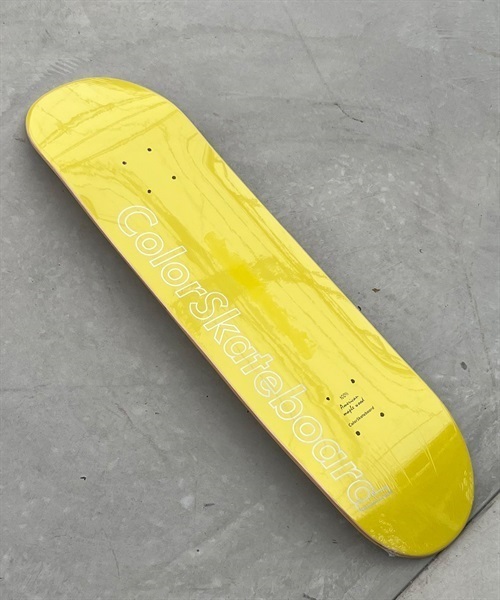 スケートボード デッキ ColorSkateboard カラースケートボード PS LTD 7.75inch(YE-7.75inch)
