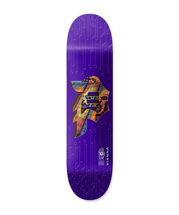 スケートボード デッキ PRIMITIVE プリミティブ VIANNA ENERGY OSPR23SUQ20D8 KK3 I9