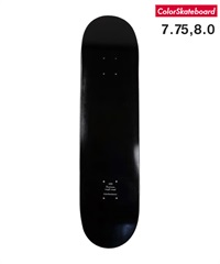 スケートボード デッキ ColorSkateboard カラースケートボード PHANTOM BK 7.75 8.0 KK4(BK-8.00inch)