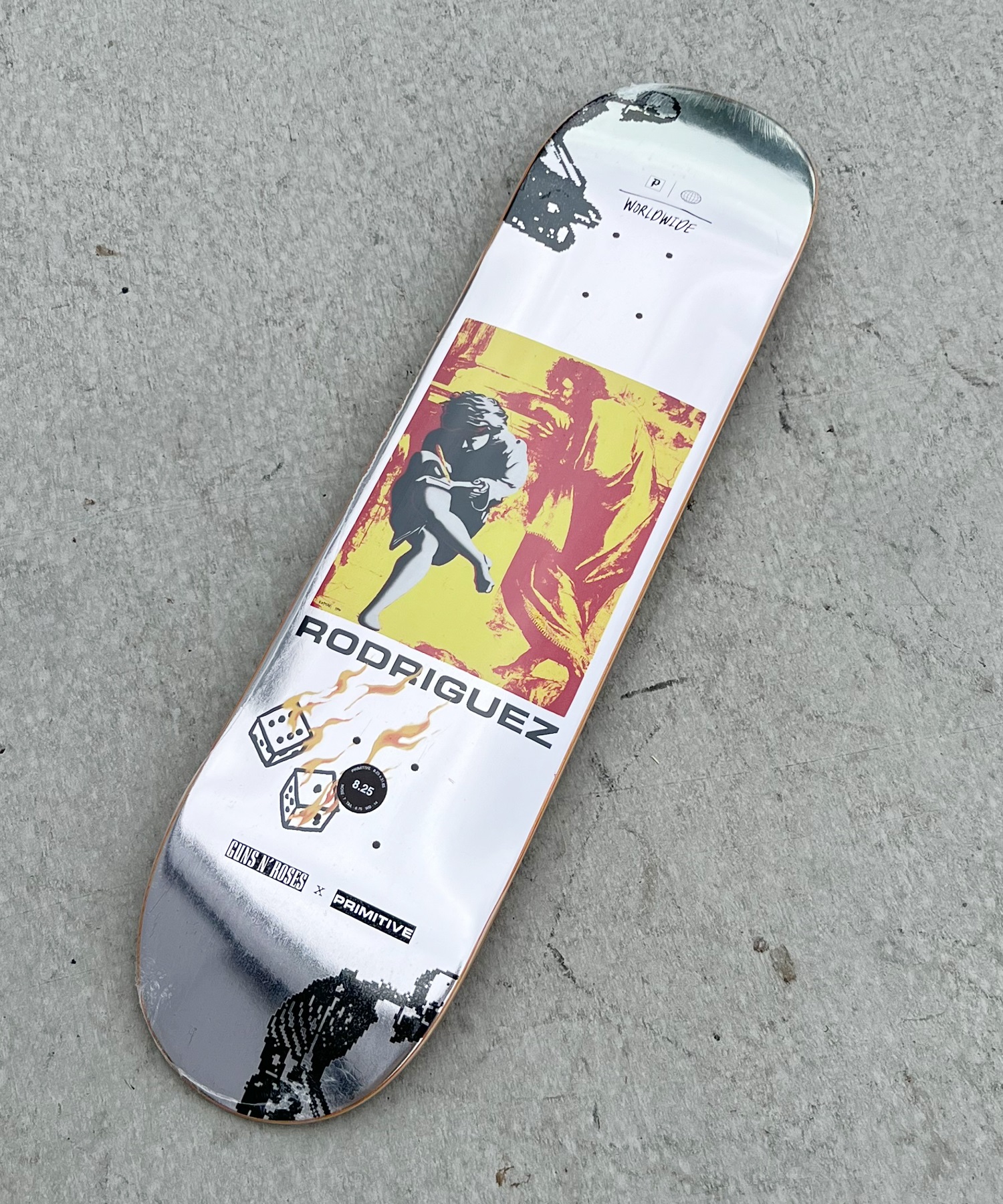 primitive プリミティブ スケートデッキ 板 8.125インチ
