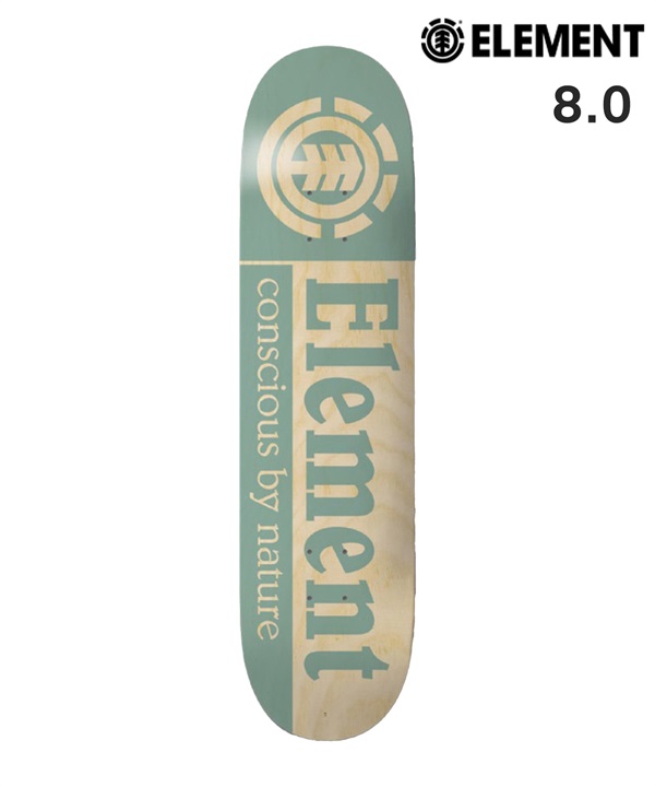 ELEMENT エレメント スケートボード デッキ SECTION CBN 8.0inch BE027-018