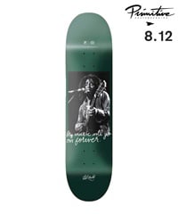 PRIMITIVE プリミティブ スケートボード デッキ FOREVER TEAM BOB MARLEY 8.12inch(GRN-8.12inch)