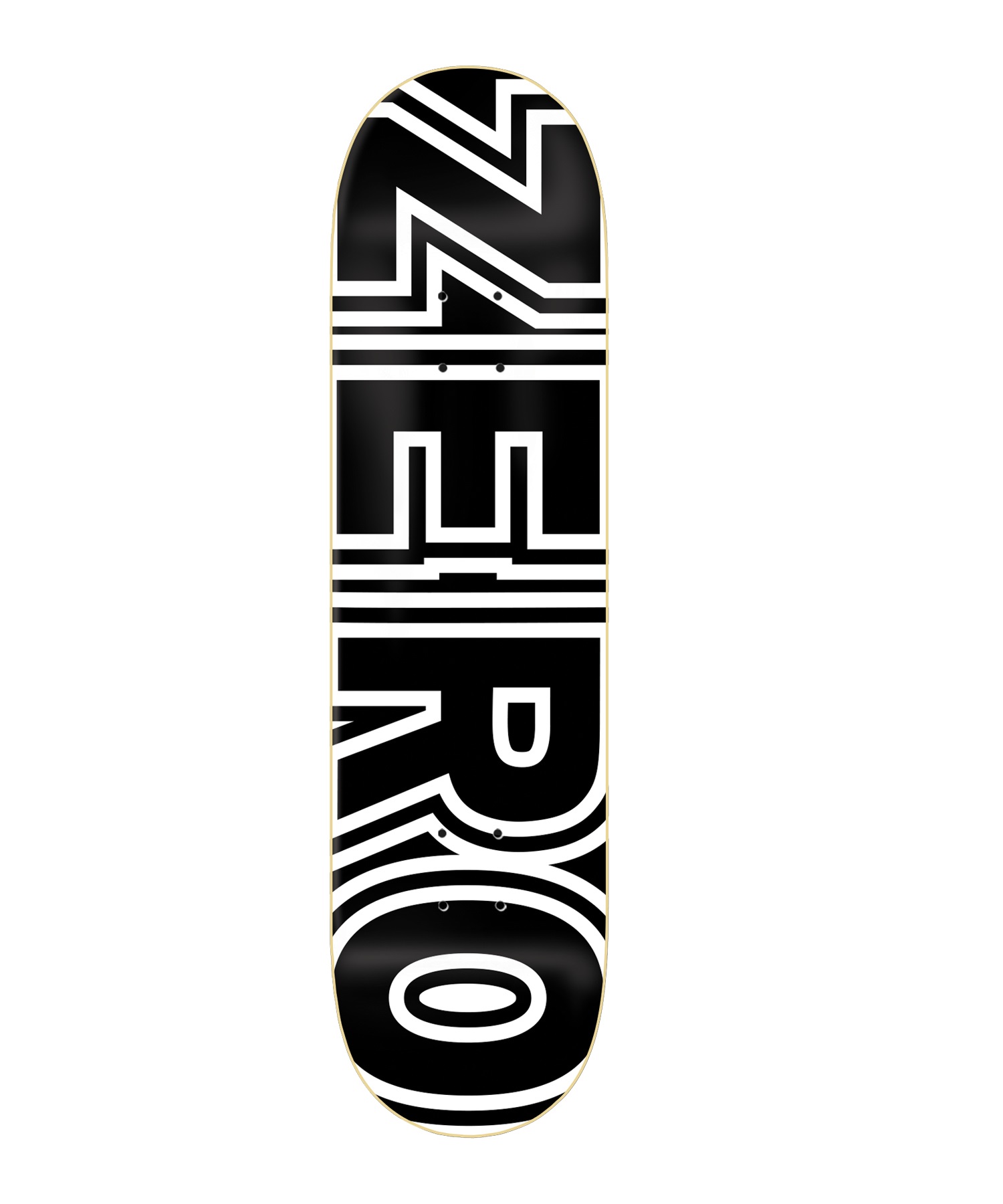 ZERO ゼロ スケートボード デッキ BOLD CLASSIC BLACK #02 D6102 8.0inch(ONECOLOR-8.00inch)