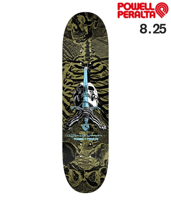 POWELL PERALTA パウエルペラルタ スケートボード デッキ SKULL&SWORD 31210863