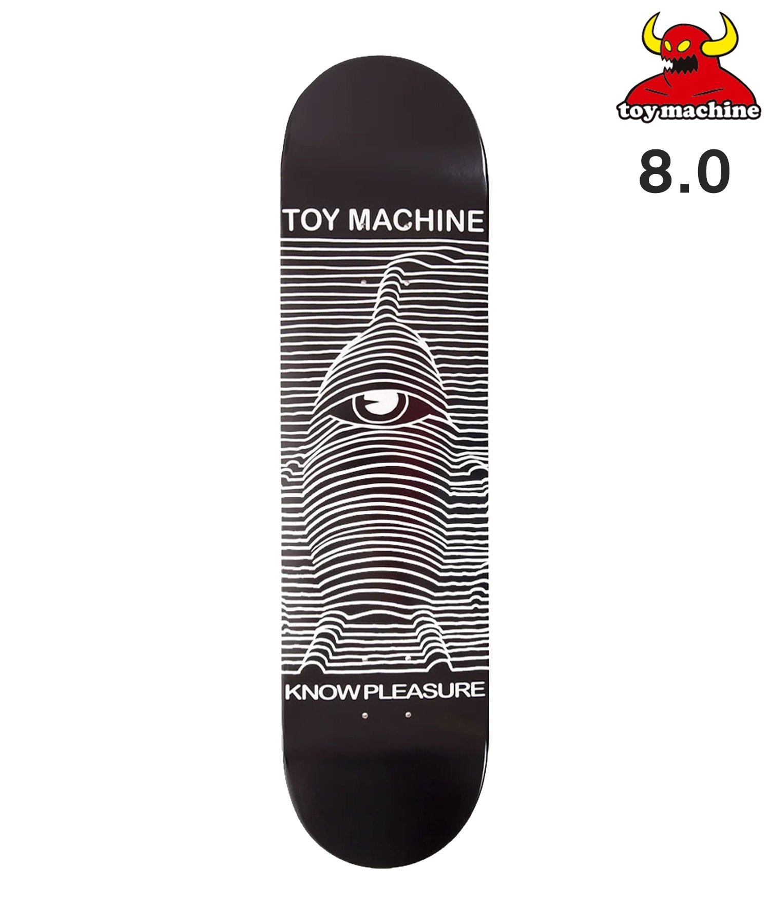 TOY MACHINE トイマシーン スケートボード デッキ 8.0inch TOY ディヴィジョン #03(ONECOLOR-8.0inch)