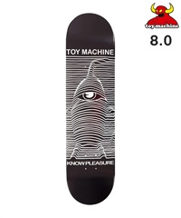 TOY MACHINE トイマシーン スケートボード デッキ 8.0inch TOY ディヴィジョン #03