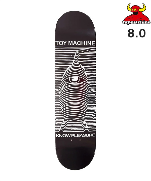 TOY MACHINE トイマシーン スケートボード デッキ 8.0inch TOY ディヴィジョン #03