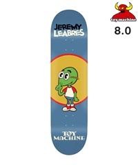 TOY MACHINE トイマシーン スケートボード デッキ 8.0inch LEABRES TOONS