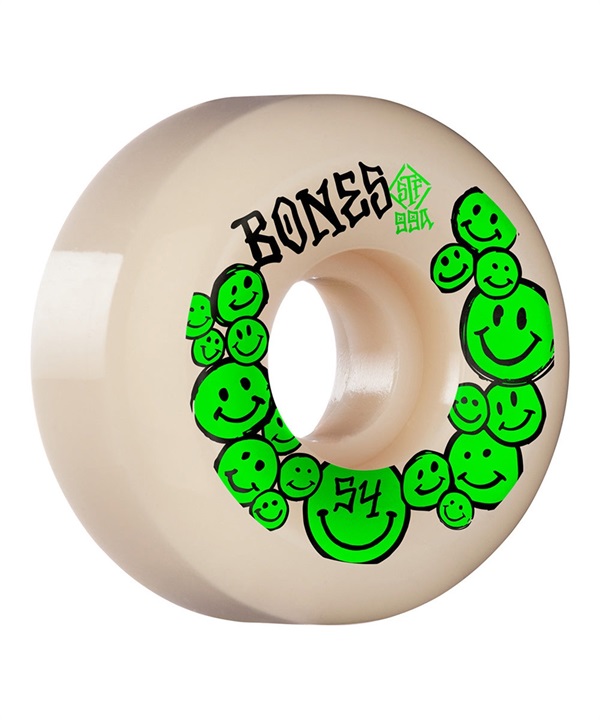 スケートボード ウィール BONES ボーンズ 33222266 STF HAPPINESS V5 99A 54MM KK I12