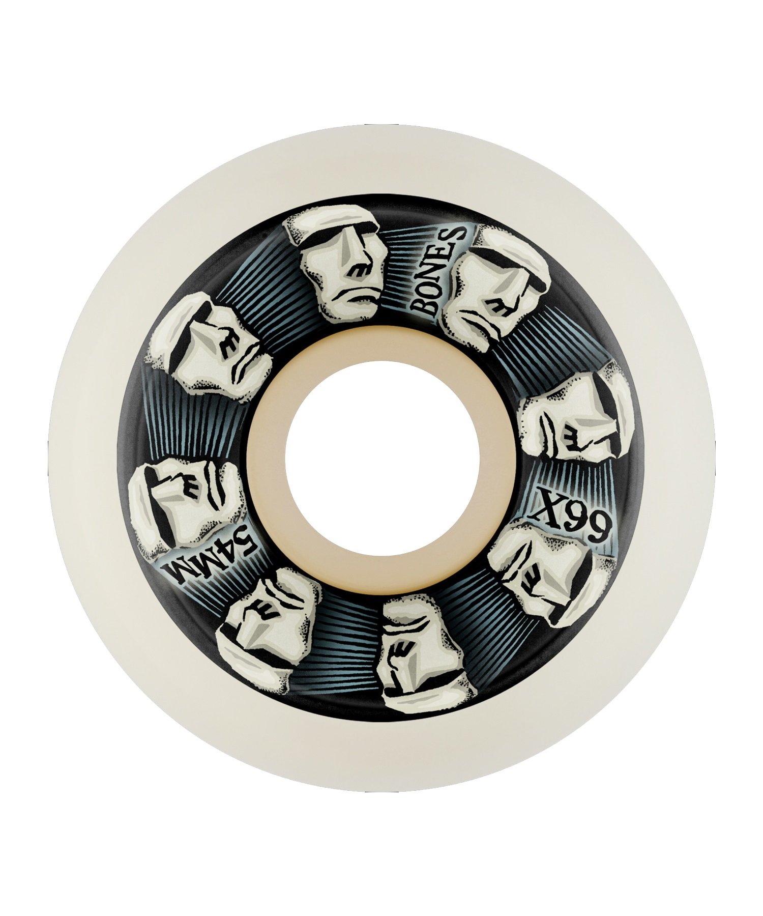 スケートボード ウィール BONES ボーンズ X-FORMULA HEAD RUSH 99A 54mm V5 33222406 KK J10(ONECOLOR-ONESIZE)
