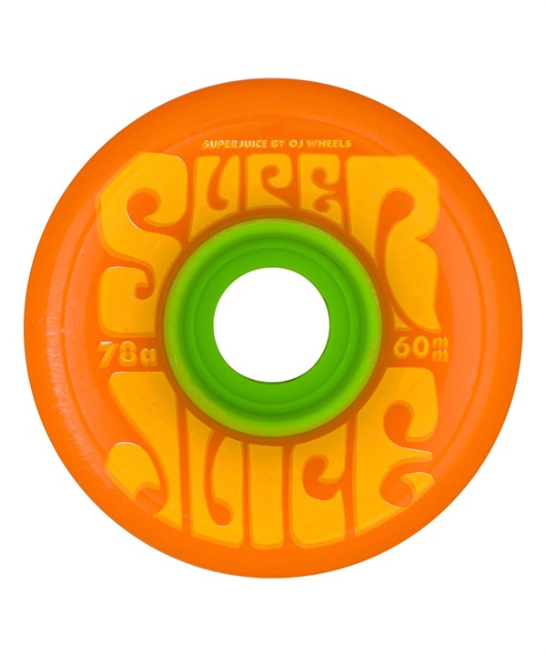 スケートボード ウィール OJ WHEEL オージェーウィール 33071524 SUPER JUICE CITRUS 60MM KK I12