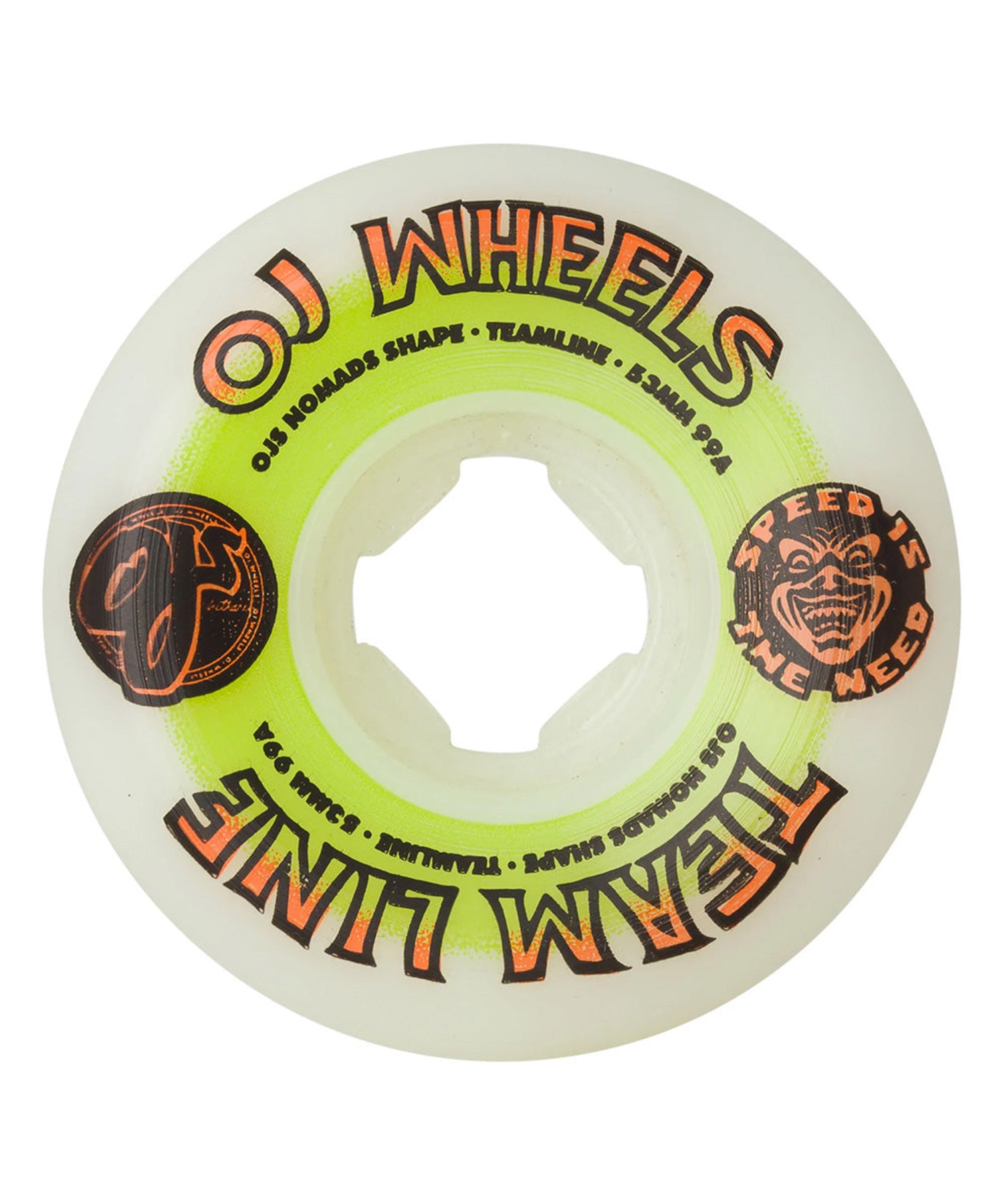 スケートボード ウィール OJ WHEEL オージェーウィール 33071709 TEAM LINE 99A NOMADS OG53 KK I12(OG53-ONESIZE)