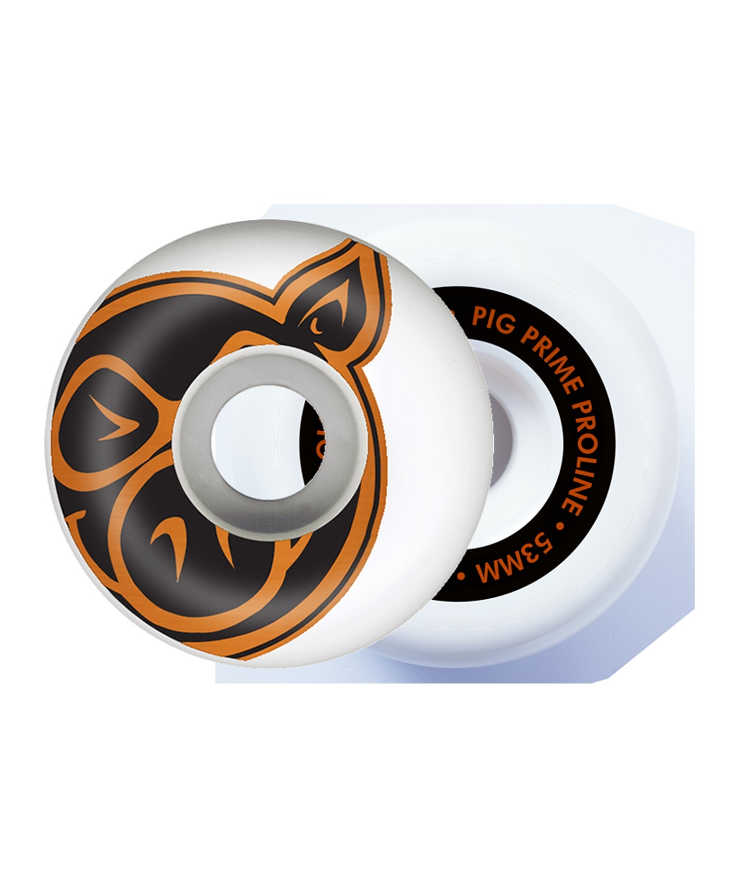 スケートボード ウィール PIG ピグ PRIME PROLINE WHEELS W869-53 53mm 101A KK J5(ONECOLOR-ONESIZE)