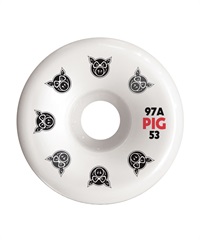 スケートボード ウィール PIG ピグ MULTI HEAD WHEELS W870-53 53mm 97A KK J5(ONECOLOR-ONESIZE)