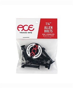 スケートボード パーツ ビス ACE TRUCK エース トラック BOLTS ALLEN  Z-01052208030 1 1/4inch KK