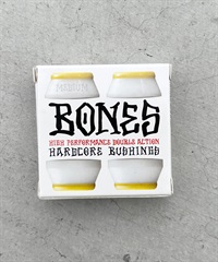 スケートボード ブッシュ BONES ボーンズ HARDCORE BUSHING ハードコアブッシュ 35220202 MID  WHT  KK I7(WHT-ONESIZE)