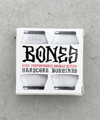 スケートボード ブッシュ BONES ボーンズ HARDCORE BUSHING ハードコアブッシュ 35220203 HARD WHT  KK I7(WHT-ONESIZE)