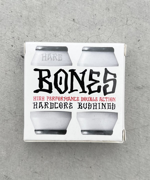 スケートボード ブッシュ BONES ボーンズ HARDCORE BUSHING ハードコアブッシュ 35220203 HARD WHT  KK I7