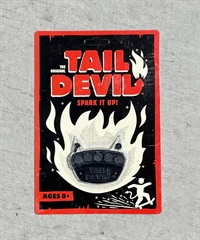 スケートボード パーツ TAIL DEVIL テイルデビル BK(BK-ONESIZE)