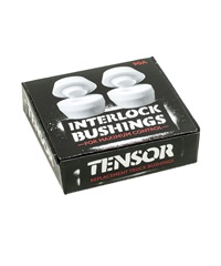 スケートボード パーツ TENSOR TRUCK テンサー トラック BUSHINGS 90A KK J5(WHT-ONESIZE)