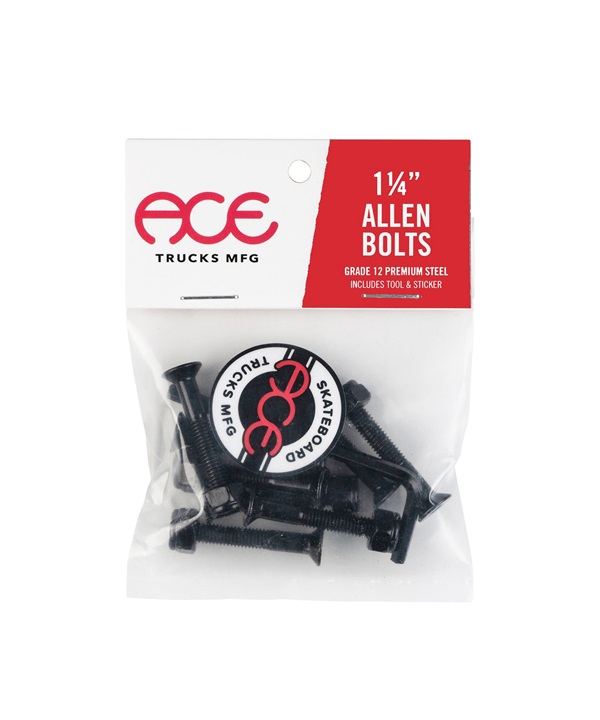 ACE TRUCK エース トラック スケートボード パーツ BOLTS ALLEN  1 1 4