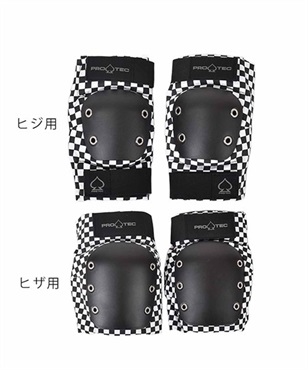 スケートボード プロテクター PROTEC プロテック STREET ELBOW/KNEE COMBO 肘用 膝用 PACK II E27