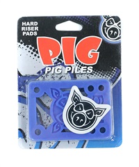 スケートボード パーツ ライザー パッド PIG ピグ PILES 1/8HARDﾗｲｻﾞｰ  K935-BL KK J5