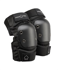 スケートボード プロテクター PROTEC プロテック STREET ELBOW PAD BLACK KK H24(BLACK-S)