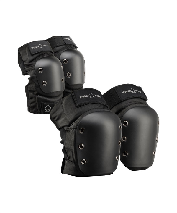 スケートボード プロテクター PROTEC プロテック KNEE ELBOW PAD SET OPEN BACK KK I7