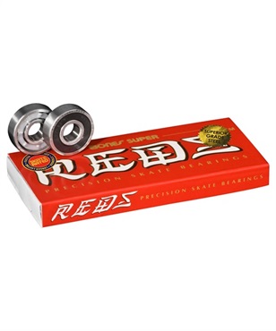 スケートボード ベアリング BONES BEARINGS ボーンズベアリング BONES SUPER REDS ボーンズ スーパー レッズ HH J24