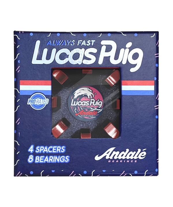 スケートボード ベアリング ANDALE BEARING アンダレーベアリング LUCAS PUIG PRO KK J5