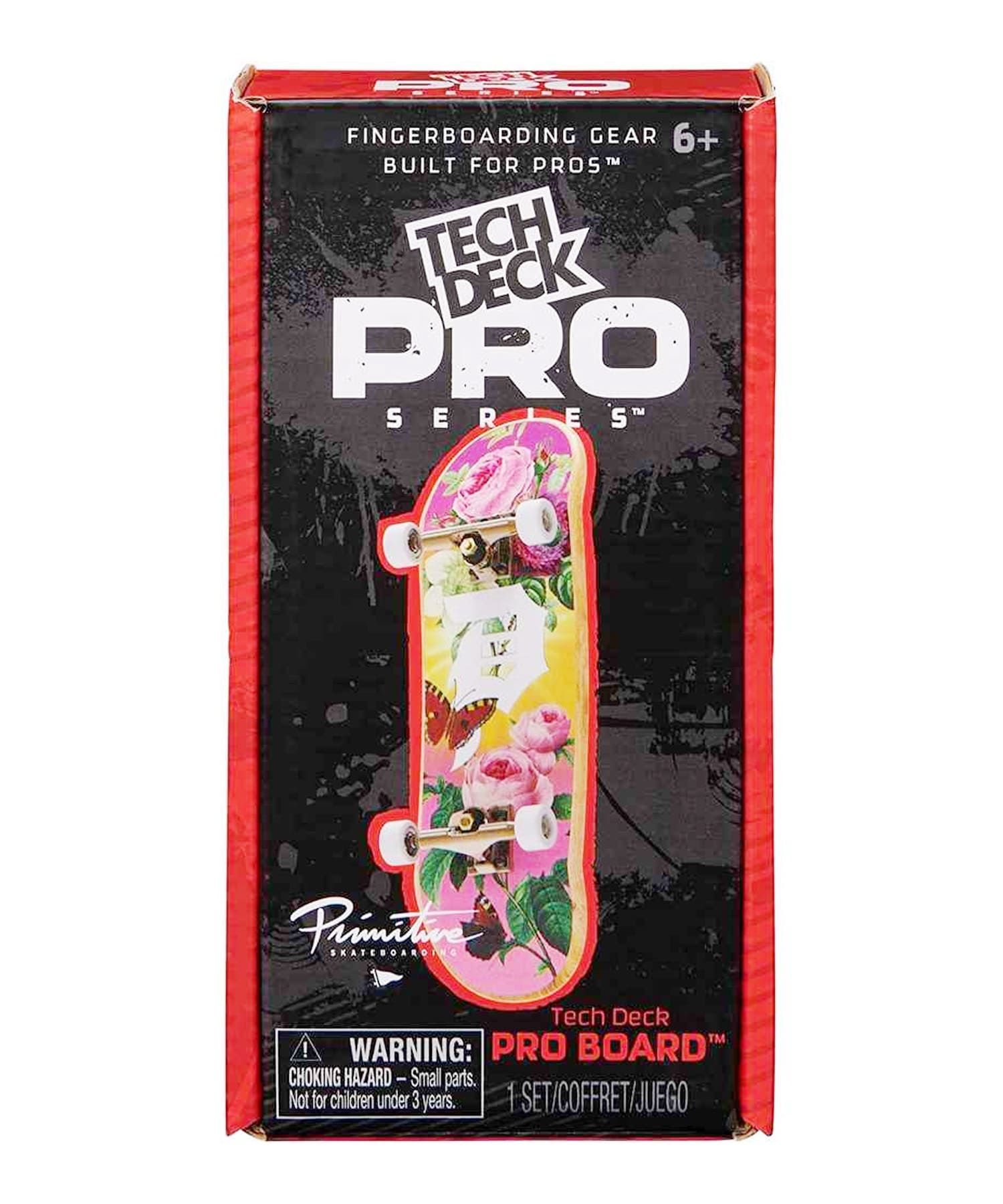 スケートボード フィンガーボード TECH DECK テックデッキ PRO SERIES BOARD 4ASST1 PRIMITIVE KK(ONECOLOR-ONESIZE)