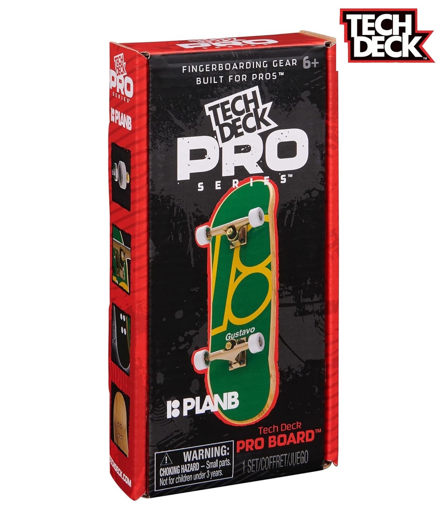 スケートボード フィンガーボード TECH DECK テックデッキ PRO SERIES BOARD ムラサキスポーツ(ONECOLOR-ONESIZE)